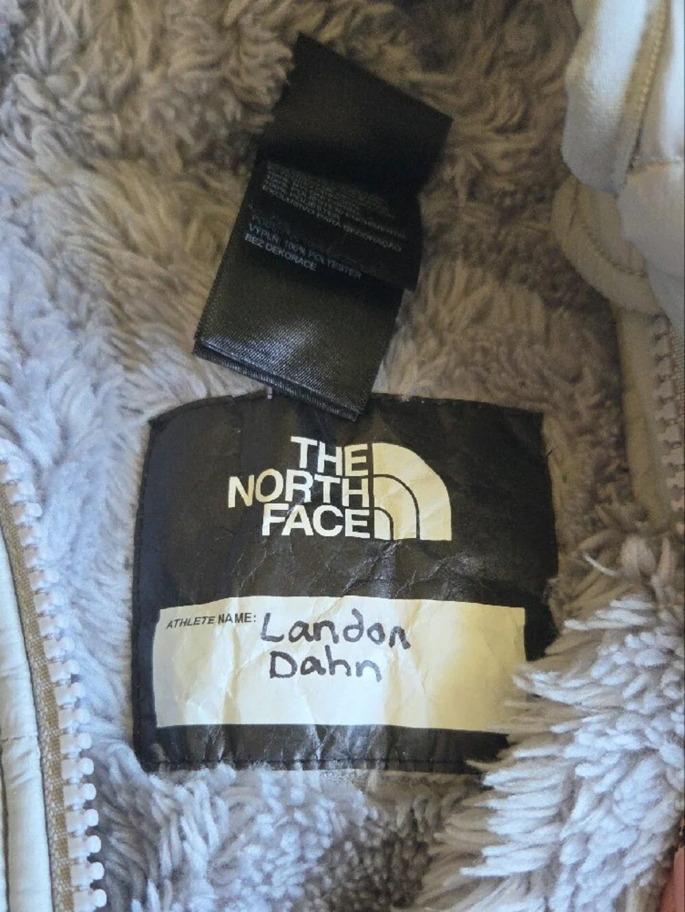 The North Face Light Gray Quilted Insulated One-Piece Snow Suit Kids 18 To 24m